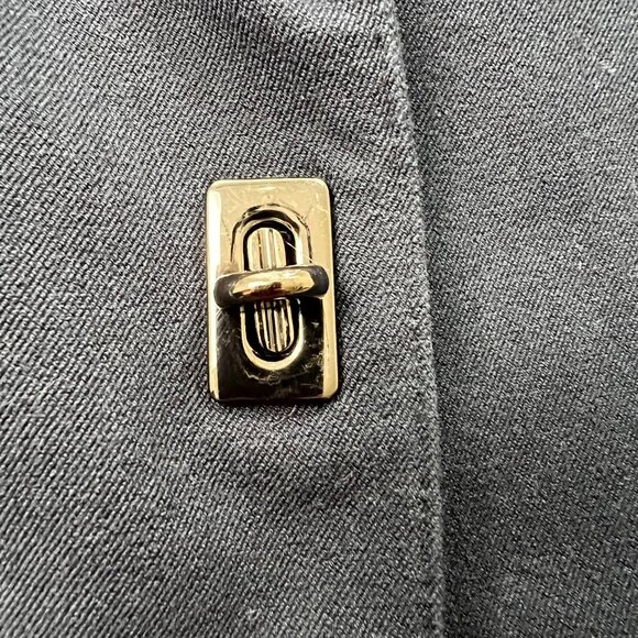 Lauren Ralph Lauren Womens Jacket Size 10 Four Pockets Toggle Closures Navy - Picture 11 of 16